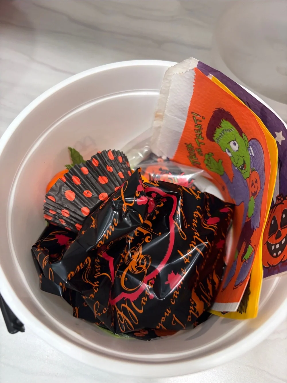 McDonald’s vintage Halloween Ghost bucket Craft Kit